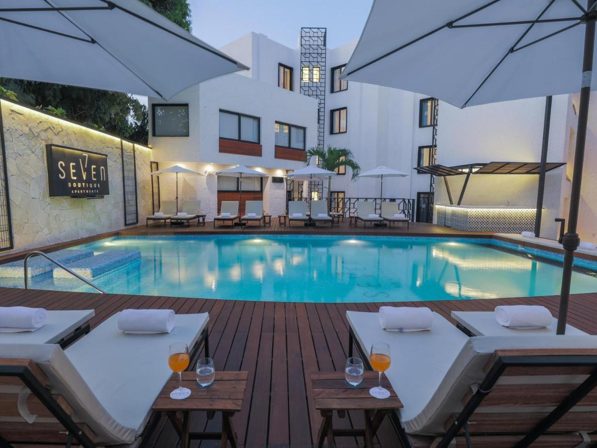 Seven Boutique Apartments Cancún Eksteriør bilde